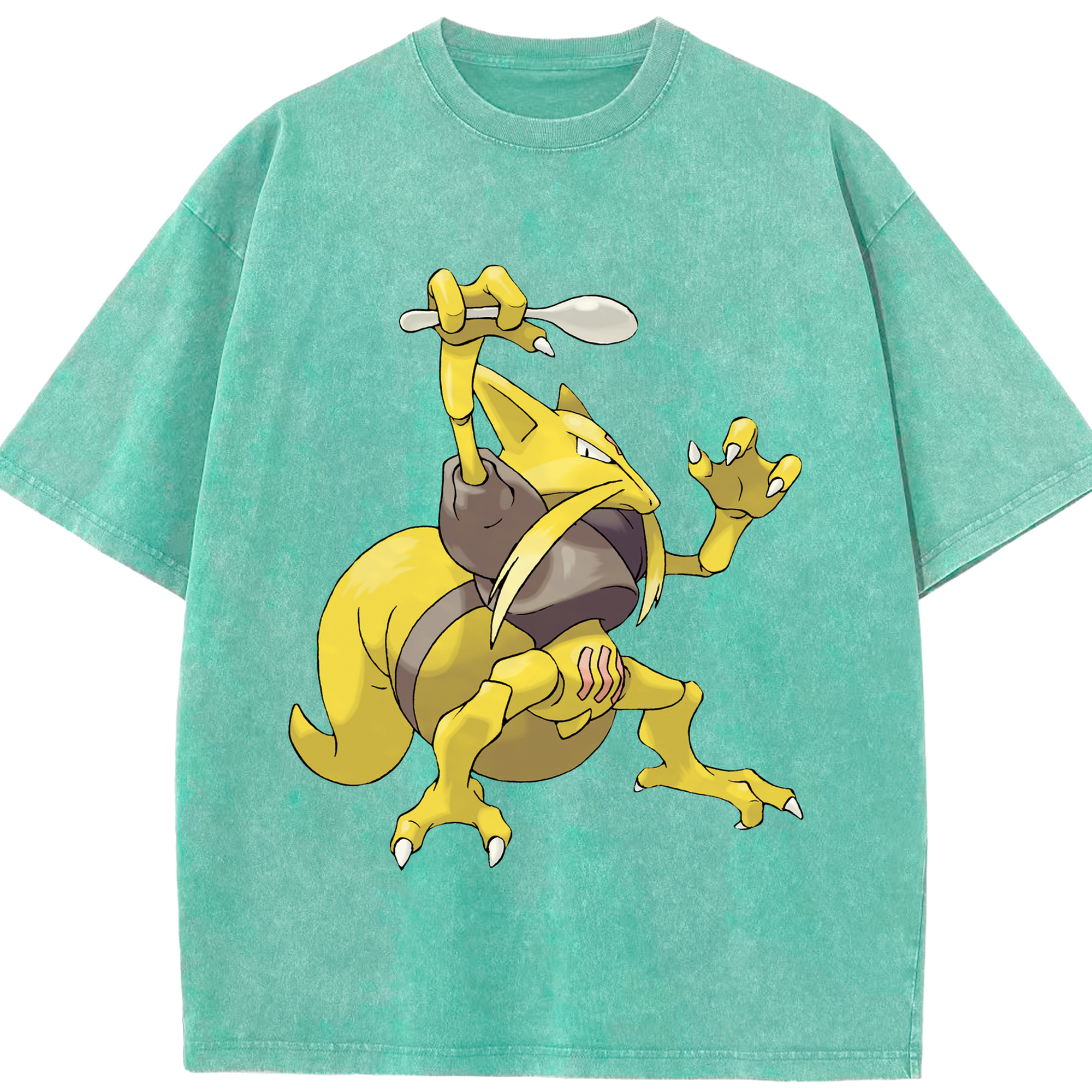 （画像用） ポケットモンスター Pokémon 綿100% ヴィンテージ風 半袖Tシャツ（フロントプリント）